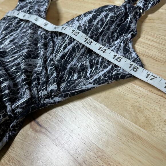 Miraclesuit NWT Python Siren One Piece Swimsuit Size 14 Metallic Underwire Bra - Picture 10 of 12